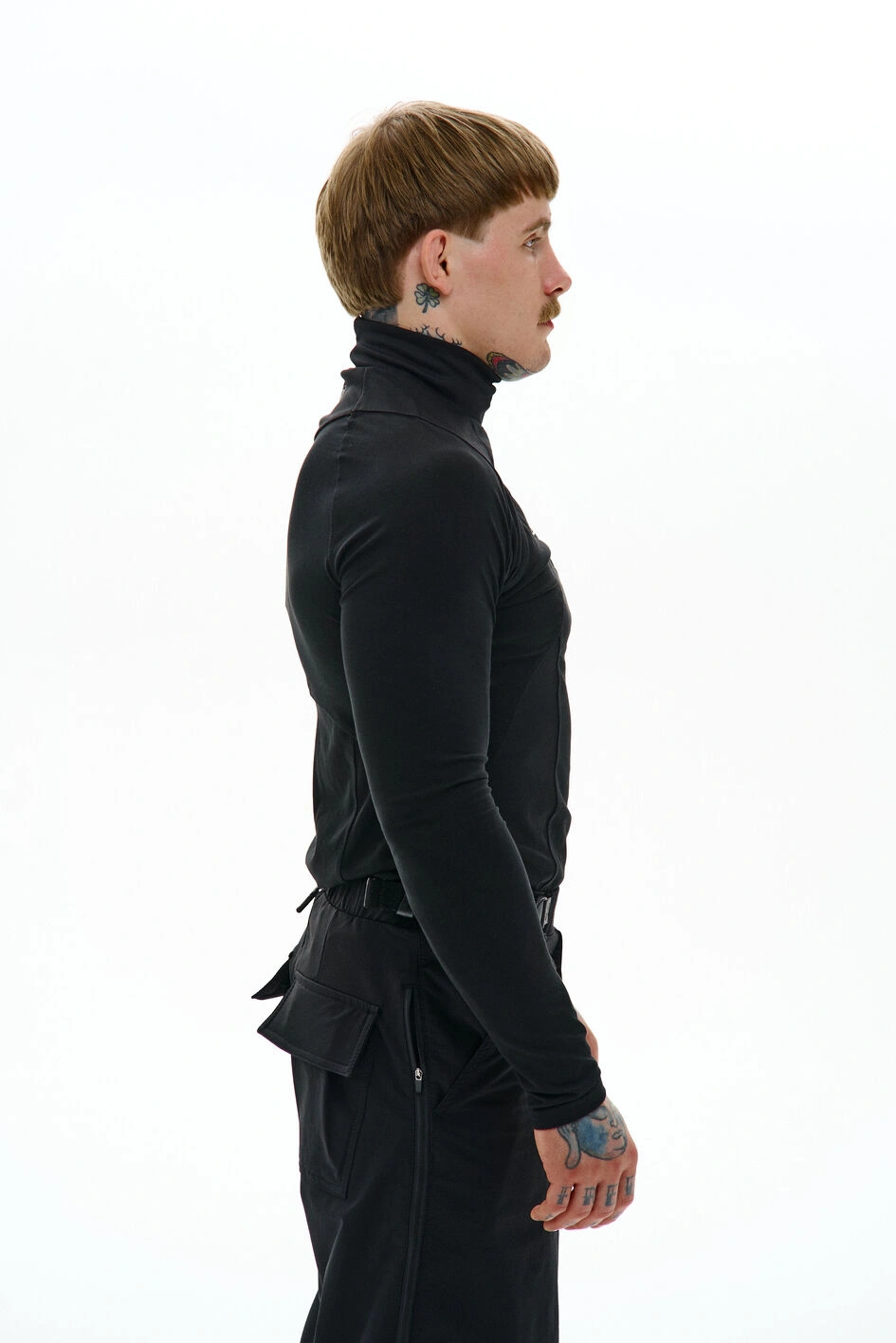 Лонгслів-рашгард з вставками кулмаксу 