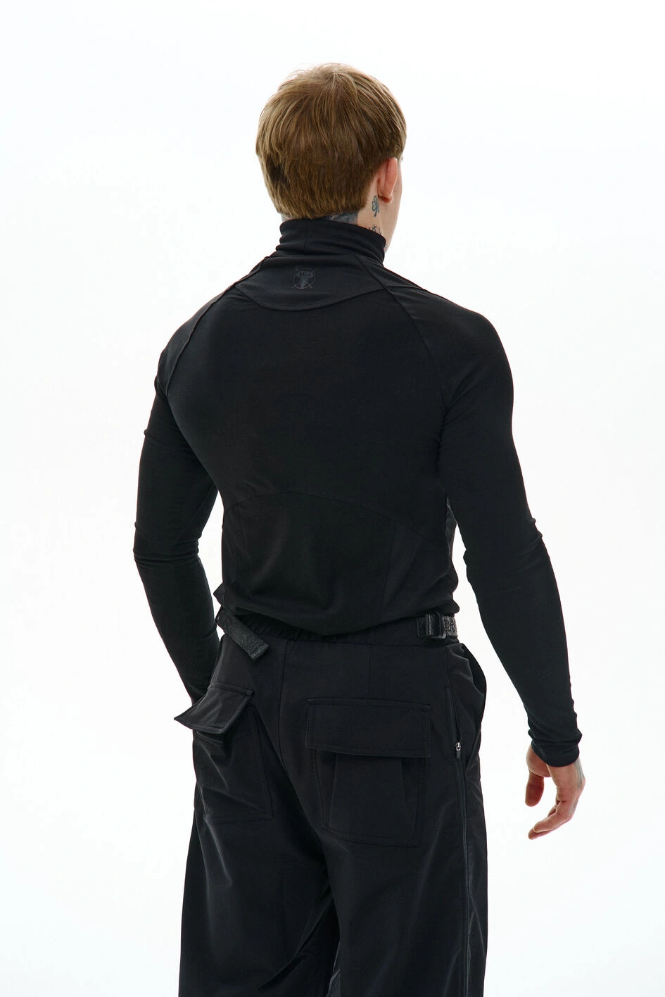 Лонгслів-рашгард з вставками кулмаксу 