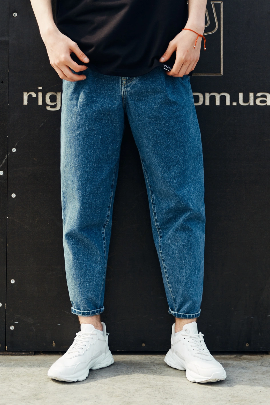 Джинси оверсайз посадки 