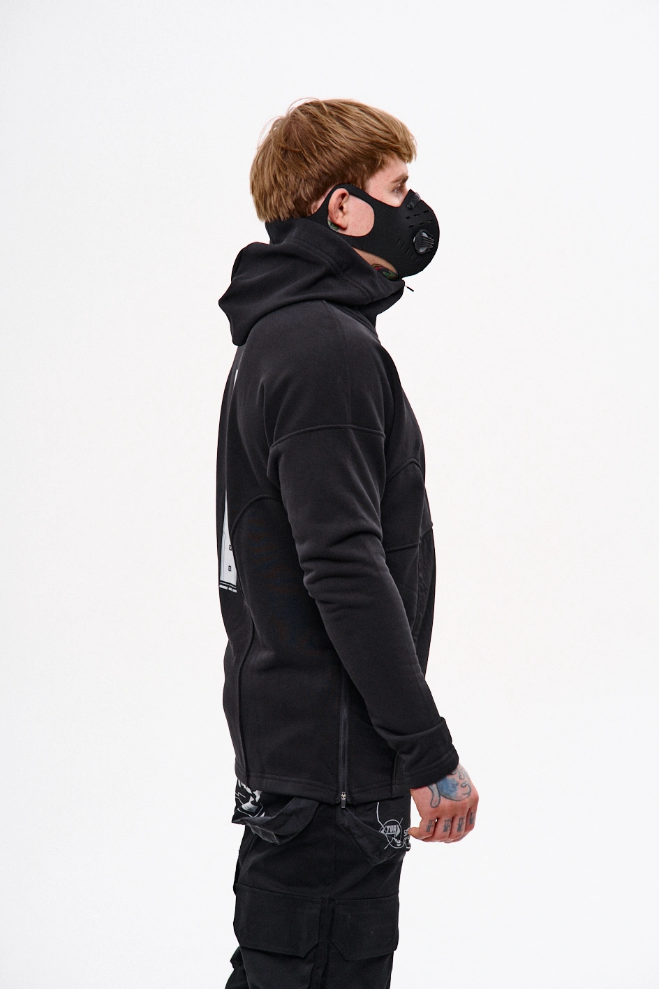 Худі вільного крою з тринитки 