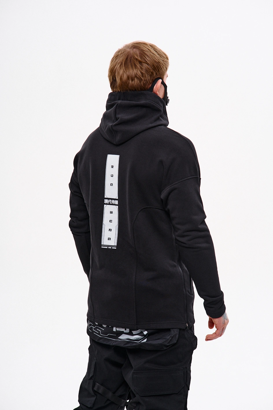 Худі вільного крою з тринитки 