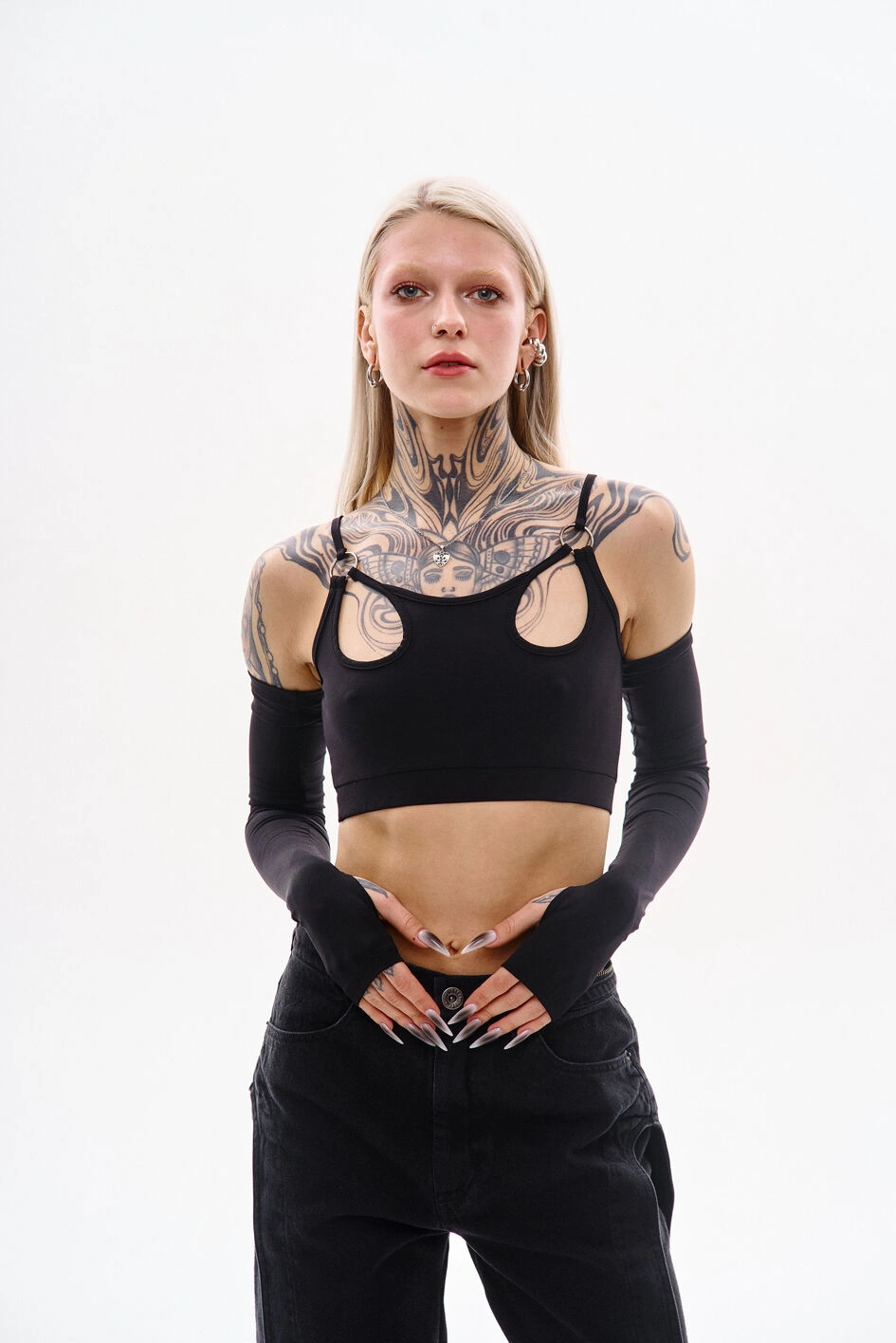 Топ-майка з бретельками Топ-майка з бретельками