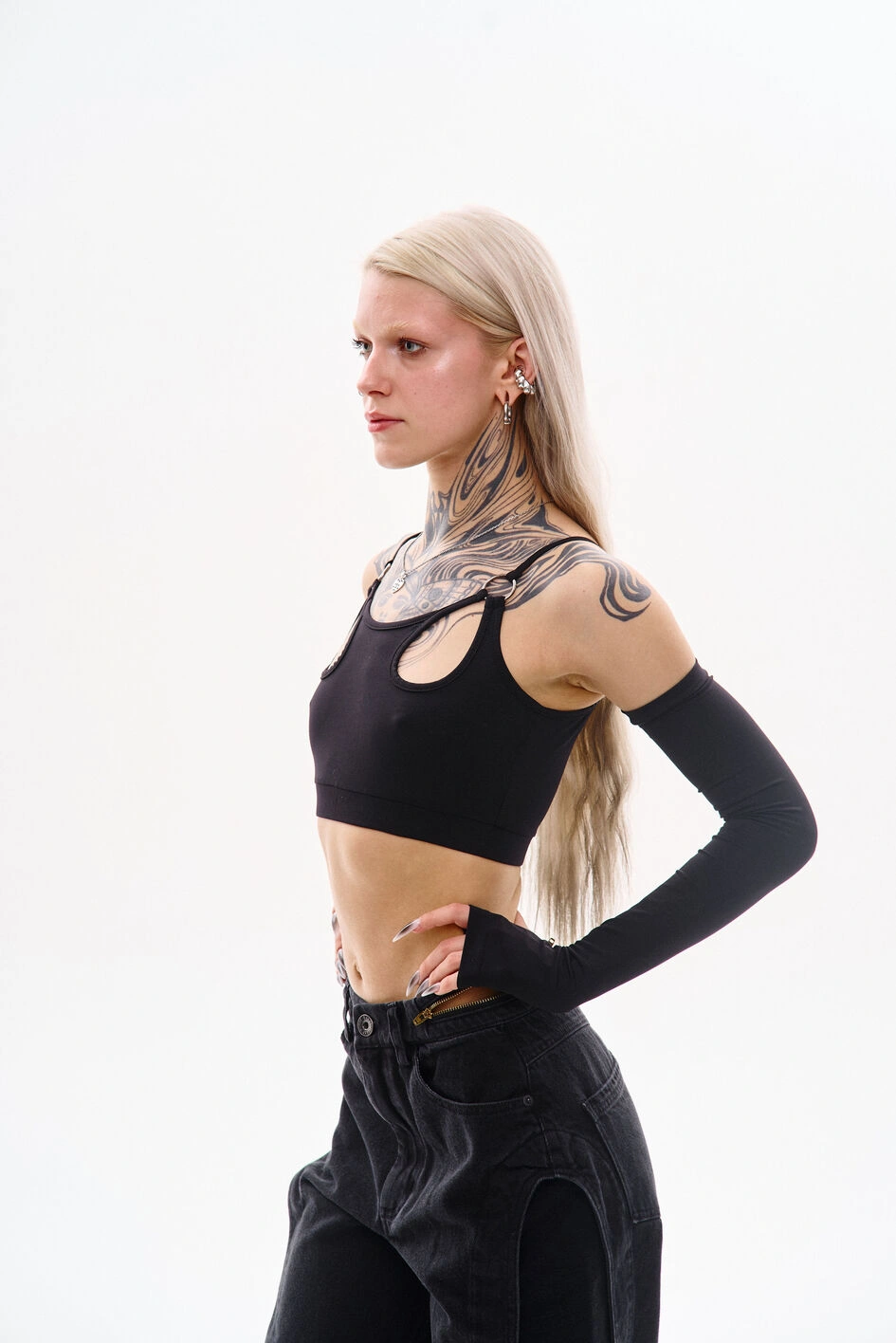 Топ-майка з бретельками Топ-майка з бретельками